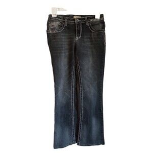 Mudd girls black bootcut style jeans